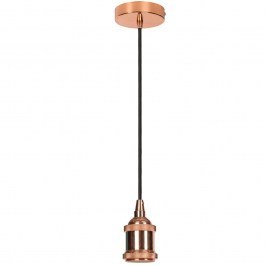 Φωτιστικό Οροφής VK/03049/PCOP 4,8x8cm 1xΕ27 60W Bronze VKLed BRONZE