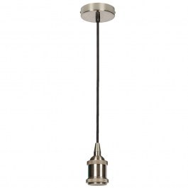 Φωτιστικό Οροφής VK/03049/MC 4,8x8cm 1xΕ27 60W Chrome VKLed CHROME