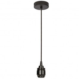 Ceiling Lamp VK/03050/B 5,6x8cm 1xΕ27 60W Black VKLed BLACK