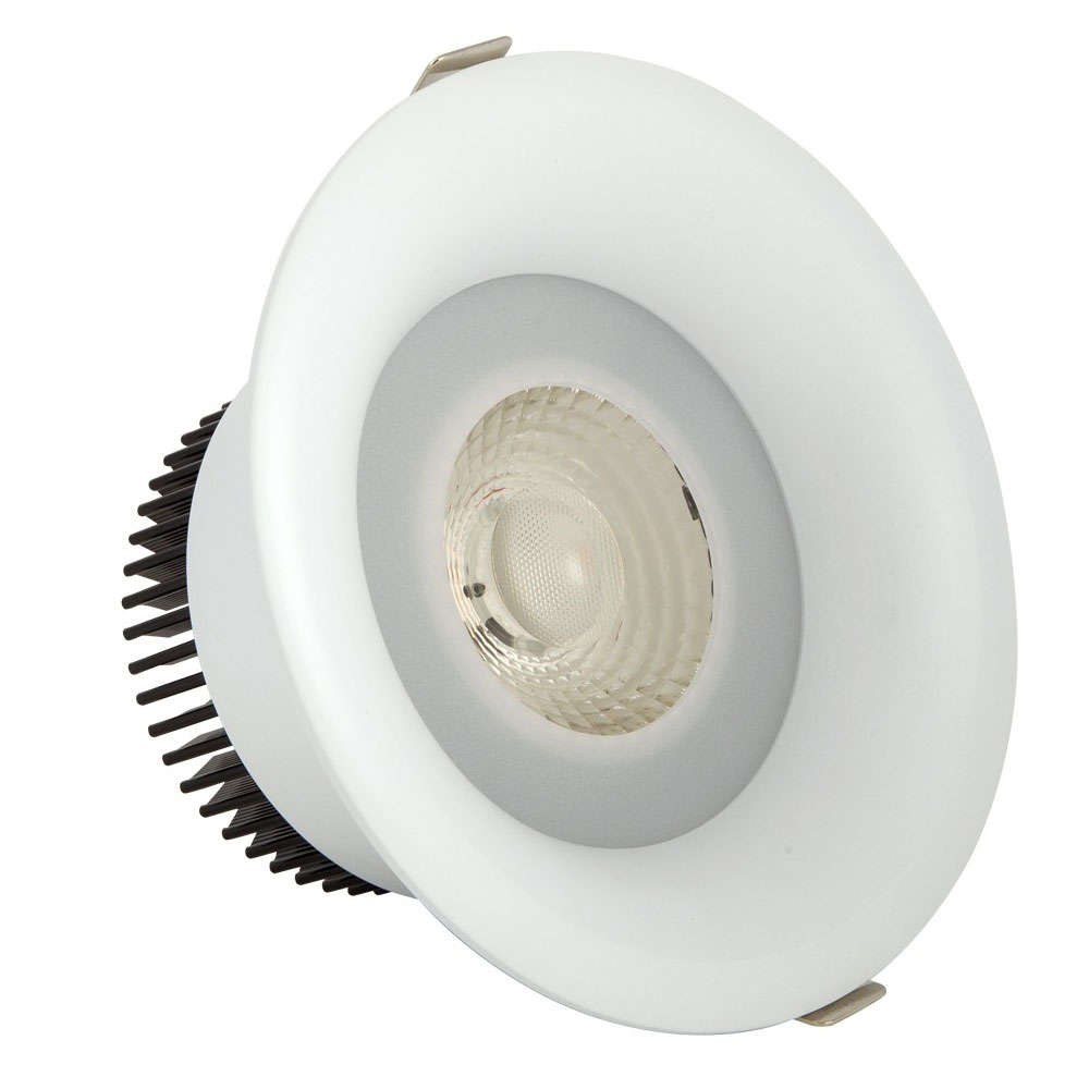 Σποτ Χωνευτό VK/04149/W/W/36 Φ18cm Led 1350Lm 15W 3000K IP65 White VKLed