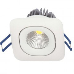 Σποτ Χωνευτό VK/04125/W/C 8,2x8,2cm Led 730Lm 10W 4000K White VKLed