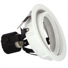 Σποτ Χωνευτό VK/03017/W Φ16x15cm 1xE27 50W White VKLed