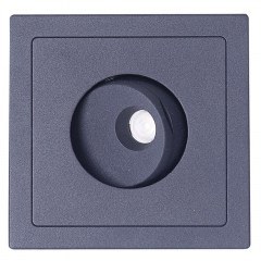 Spot Digest VK/04178WA/AN/C 8,5x8,5cm Led 120Lm 2W 4000K Anthracite VKLed