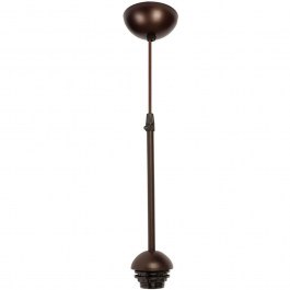 Ceiling Lamp VK/P100/E27/BR 1xΕ27 60W Brown VKLed BROWN
