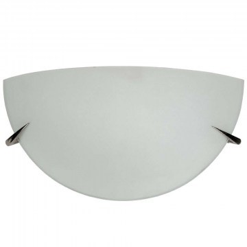 Φωτιστικό Τοίχου - Απλίκα VK/03018/W 30x15cm Ε27x1 42W Nickel-Opal VKLed
