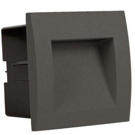 Wall Lamp VK/04138/AN/W 8,9x8,9cm Led 105Lm 1,5W 3000K IP54 Anthracite VKLed ANTHRACITE