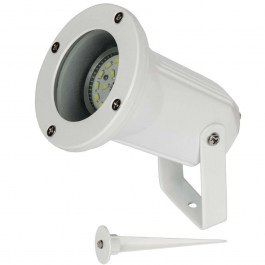 Φωτιστικό Σποτ Κήπου VK/01040/W Φ9,7x34,4cm 1xGU10 35W IP65 White VKLed WHITE