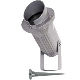Φωτιστικό Σποτ Κήπου VK/01040S/G Φ9,7x38cm 1xGU10 35W IP65 Grey VKLed GREY