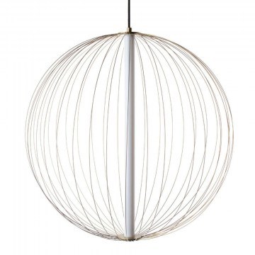 Ceiling Lamp VK/04390/PE/BS/W D60cm Led 700Lm 10W 2700K Bronze VKLed