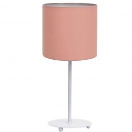 Table Lamp VK/03215/112 39,5cm 1xΕ27 42W White-Pink VKLed WHITE-PINK