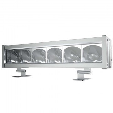 Προβολέας-WallWasher VK/02167/S/C/38 37,6x7,29x13,42cm Led 1320Lm 12W 4000K IP66 Silver VKLed