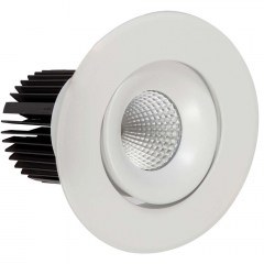Σποτ Χωνευτό VK/04292/W/D/C Φ14,2cm Led 2400Lm 24W 4000K Dimmable White VKLed