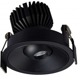 Σποτ Χωνευτό VK/04345/B/W Φ8,4x7cm Led 370Lm 7W 3000K Black VKLed BLACK