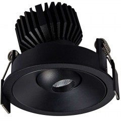 Σποτ Χωνευτό VK/04345/B/C 8,4x7cm Led 390Lm 7W 4000K Black VKLed