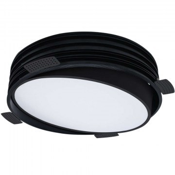 Recessed Spot Light VK/04348/B/W/55 D48,6x8,8cm Led 3100Lm 40W 3000K Black VKLed