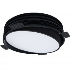 Σποτ Χωνευτό VK/04348/B/C/55 Φ48,6x8,8cm Led 3250Lm 40W 4000K Black VKLed