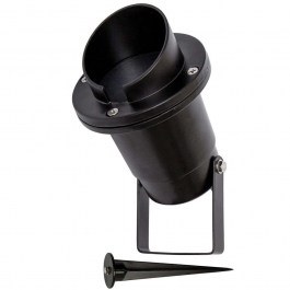 Φωτιστικό Σποτ Κήπου VK/01039S/B Φ9,7x16,5cm 1xGU10 35W IP65 Black VKLed BLACK