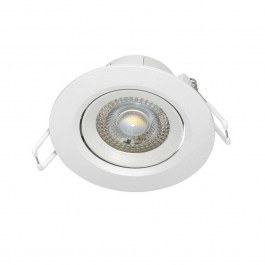 Σποτ Χωνευτό VK/04108/W/W 9x4,5cm 5W 3000K White VKLed WHITE