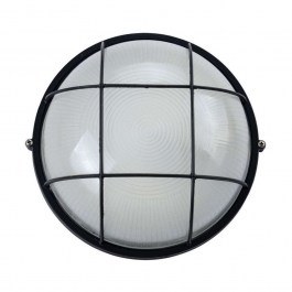 Φωτιστικό Οροφής-Πλαφονιέρα VK/01013/B 19,2x10,7cm 60W E27 IP44 Black VKLed BLACK