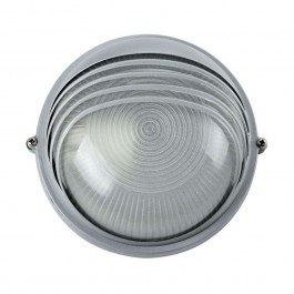 Φωτιστικό Τοίχου VK/01016/G 19,2x10,7cm 60W E27 IP44 Grey VKLed GREY