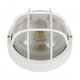 Wall Lamp VK/XT/R60/G/W 18,5x10cm E27 IP54 White VKLed WHITE