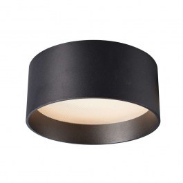 Ceiling Light VK/02169/CE/B/W/185 Φ18,5x8cm 20W LED 3000K Black VKLed BLACK