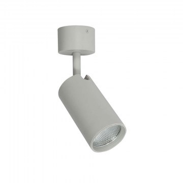 Ceiling Light-Spot VK/04352/WA/D/G/18/940 8x28,5cm 23,7W LED Dimmable 4000K 18° Grey VKLed