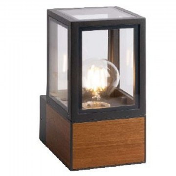Wall Lamp - Sconce Natu VK/01116/WD 10,4x13,5x22cm E27 15W Natural-Anthracite VKLed