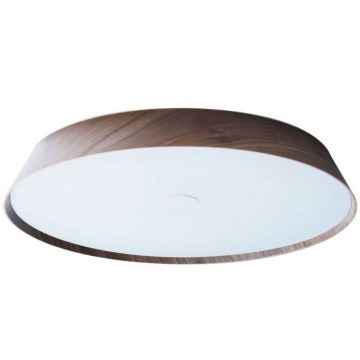 Ceiling Lamp VK/04580/CE/DW/W/61 D61x8cm Dim Led 6000lm 50W 3000K Brown VKLed