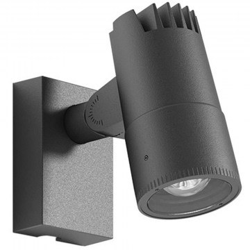 Wall Lamp - Sconce VK/02224/AN/W D7x13,5x15cm Led 893lm 9W 3000K Anthracite VKLed
