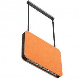 Pendant Lamp Mute VK/04561/45/OR/W/DA 61x6,4x36cm Led 3200lm 22W 3000K Orange VKLed ORANGE