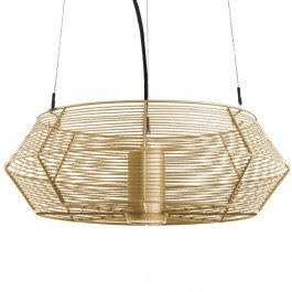 Pendant Lamp VK/01118/PE/GD/45 D45x170cm 1xGu10 12W Gold VKLed GOLD