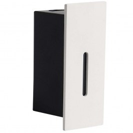 Recessed Wall Lamp Fune VK/02248/W/W 5x4x10,5cm Led 268lm 3W 3000K White VKLed WHITE