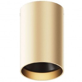 Φωτιστικό Οροφής - Σποτ VK/02235/GD-B/W Φ8x13cm Led 1860lm 15W 3000K Gold-Black VKLed GOLD-BLACK