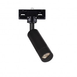 Σποτ Ράγας Coop VK/04477/TR/B 3-phase GU10/MR11 max 6W Led L12.2cm IP20 Black VKLed BLACK