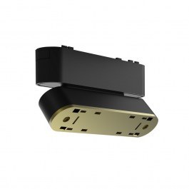 Base Bisqit VK/04475/B/BASE For Magnetic Track Light Ultra Slim 2,5x11,5x4,76cm Black VKLed BLACK