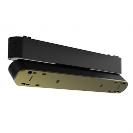 Base Bisqit VK/04476/B/BASE For Magnetic Track Light Ultra Slim 2,5x22,3x4,76cm Black VKLed BLACK