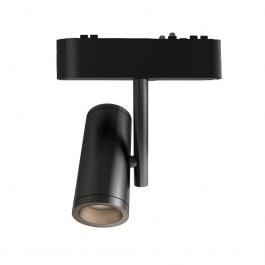 Magnetic Rail Spot Bisqit VK/04472/TR/B/DW 40V Ultra Slim LED 10W 2700K-6000K 581lm 24° CRI>90 IP20 Black VKLed BLACK