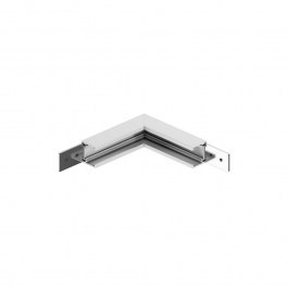 Accessory Eiva VK/04585/TR/CON/LV/W Vertical L-Type for External Magnetic Rail Mounting 10x2,66x10cm White VKLed WHITE