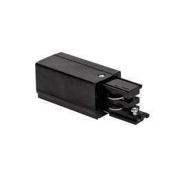 Left Power Feeder for Three-Phase Rail VK/24B/B/L IP20 6,5x3,6x3,2cm Black VKLed BLACK