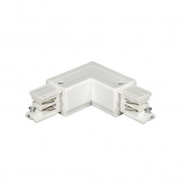 Right Electronic Rail Connector VK/28B/W/R L Corner 90° IP20 White VKLed WHITE