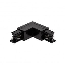 Right Electronic Rail Connector VK/28B/B/R L Corner 90° IP20 Black VKLed BLACK