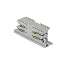 Recessed Rail Connector VK/34B/S IP20 6,8x2x3,6cm Silver VKLed SILVER