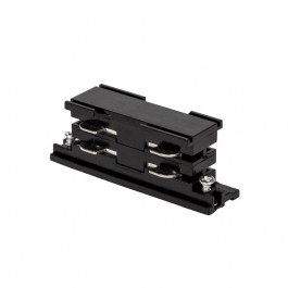 Recessed Rail Connector VK/34B/B IP20 6,8x2x3,6cm Black VKLed BLACK