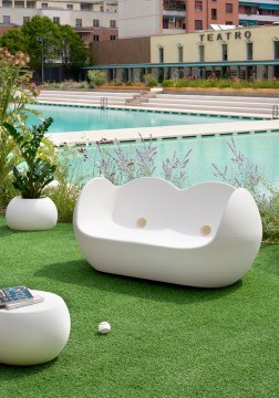 Κασπώ Blos SD BLP032T 55x42x32cm Milky White Slide