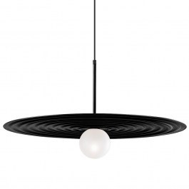 Φωτιστικό Οροφής Κρεμαστό 01476.04.1 G9 D50cm Black Luma BLACK