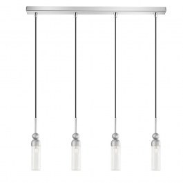 Φωτιστικό Οροφής - Ράγα 01480.09B 4xG9 85cm Silver Luma SILVER