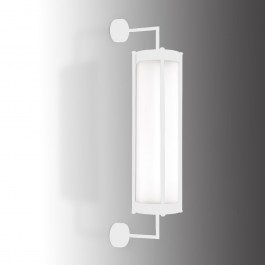 Φωτιστικό Τοίχου 01484 5W LED 3000K 400Lm 16,5x70cm White Luma WHITE