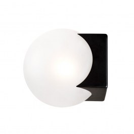 Φωτιστικό Τοίχου 01485 G9 10x10cm Black Luma BLACK