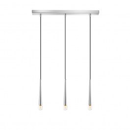 Φωτιστικό Οροφής - Ράγα 01487 3xG9 70cm Silver Luma SILVER